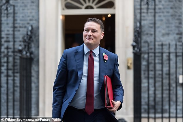 Backfired: A series of toxic overnight briefings accused Mr Streeting of plotting a coup