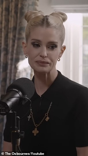 In The Osbournes podcast posted this week, Sharon, her daughter Kelly and son Jack sat around a table and played the voicemail that the president left the family matriarch following the Black Sabbath rocker's July 22 death