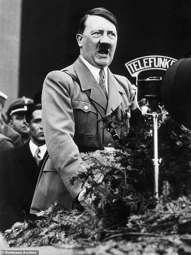 Tests revealed that Hitler had a higher-than-average chance of having ADHD and was in the top one per cent of people at risk of having autism, bi-polar disease and schizophrenia, conditions which run in families
