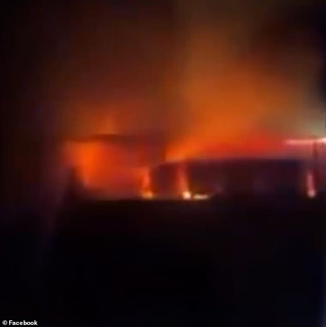 There have not yet been any reports of injuries and the cause of the fire remains under investigation