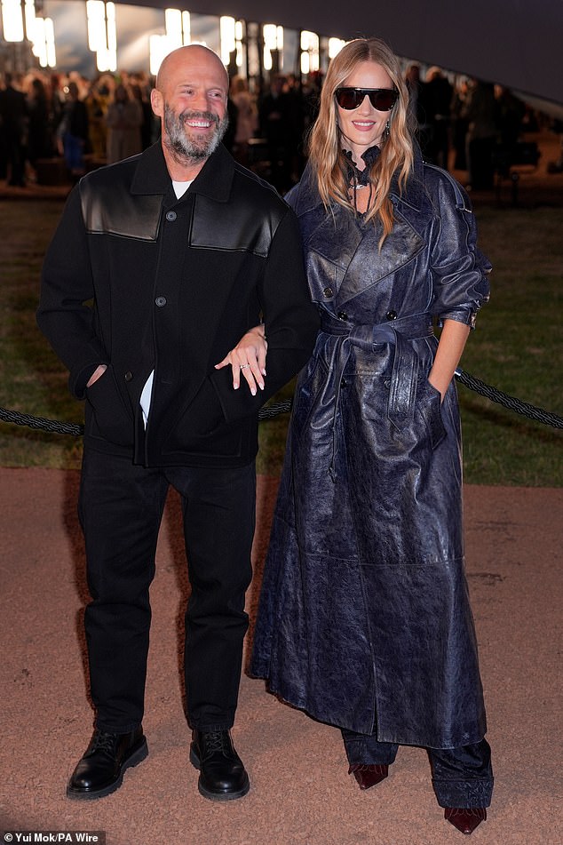 Jason went on to find love with Victoria¿s Secret model Rosie Huntington-Whiteley (seen in September) in 2010, with the pair now engaged and parents to children, Jack, eight, and Isabella, three