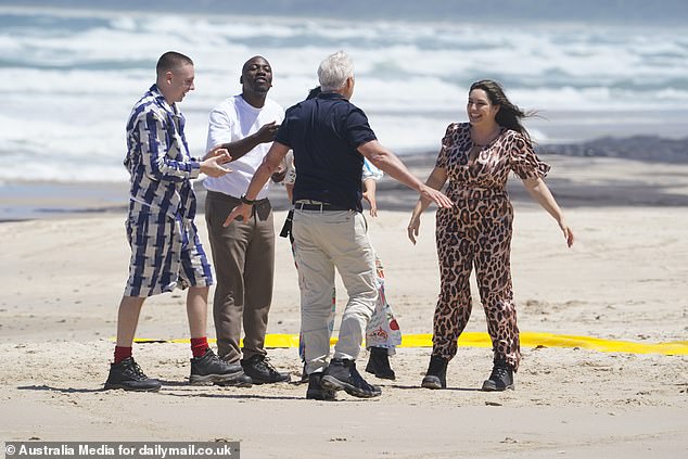 It was an adrenaline-fuelled arrival for the campmates