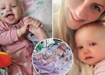 Baby Melody's 'harmless' cold was actually cancer