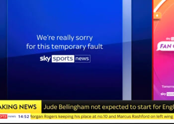 ‘We’re really sorry’ – Sky Sports forced to apologise after suffering temporary fault just after cup draw
