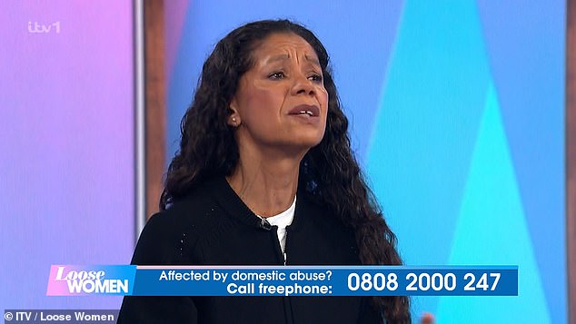 The actress, 62, who took on the role of villain and farmer Celia Daniels on the soap earlier this year, previously spent five years in an abusive relationship that saw her partner 'beat' and 'gaslight' her