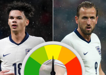 Nico O'Reilly impresses on debut alongside Elliot Anderson... but Harry Kane has quiet night