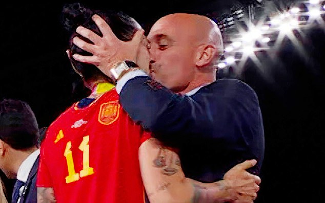 Rubiales, 48, was found guilty of kissing Spain women's star Jenni Hermoso without consent