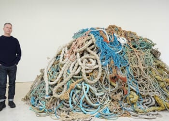 Modern artist selling 10-tonne pile of OLD ROPE artwork for eye-watering sum