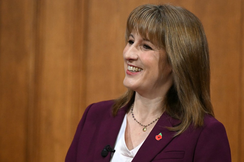 Chancellor of the Exchequer Rachel Reeves delivers a speech in London.