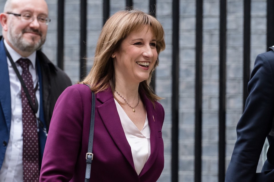 Chancellor of the Exchequer Rachel Reeves leaves 10 Downing Street.