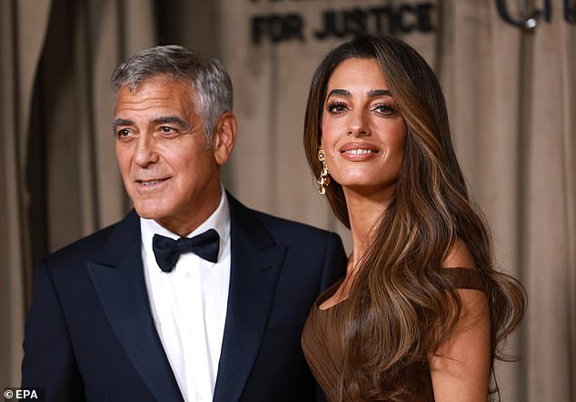 Clooney is an accomplished lawyer and was speaking at the Prix Suisse event about her work and the Clooney Foundation for Justice