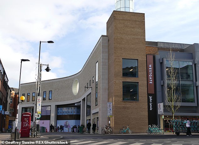 Mofrad, 35, raped the girl on her way home  in an alleyway near the Westgate Shopping Centre in Oxford (pictured) on February 14 last year
