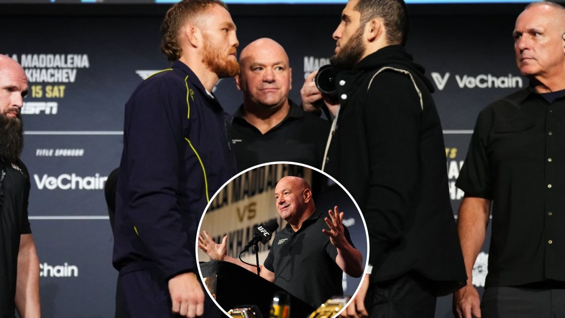 UFC 322 undergoes MAJOR short-notice change as injury rocks Makhachev vs JDM card forcing Dana White & Co into action