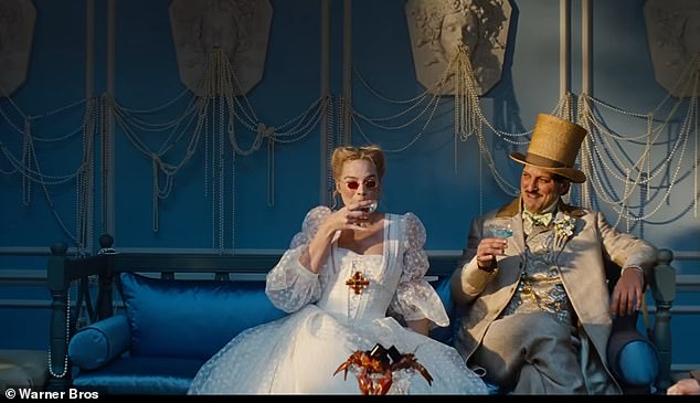 The trailer plays out to see Catherine marry Edgar Linton, played by Shazad Latif, before Heathcliff flees