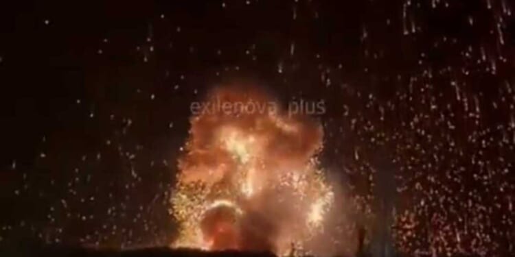 Ukraine launches huge blitz on Russian port blasting missle launchers oil depot