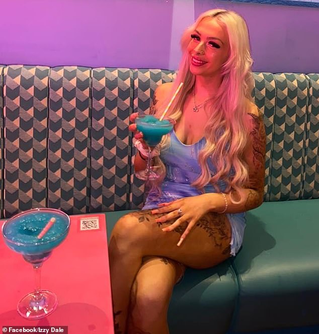 Dale certainly went for a type – tattooed 'bad boys'. And given her look – nose piercings, false eyelashes, acrylic nails and platinum-blonde hair – the then-19-year-old had no shortage of admirers