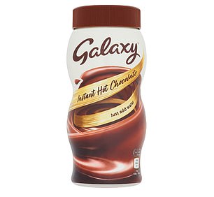 Galaxy Instant Hot Chocolate Drink has 10% cocoa powder