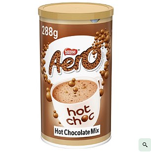 Aero Hot Chocolate powder