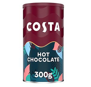 Costa Hot Chocolate Powder has 30% cocoa