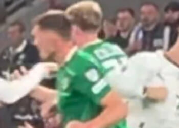 New footage emerges of Cristiano Ronaldo's elbow on Ireland star O’Shea that fans say was ‘never a red’