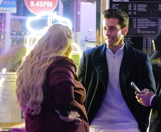 Despite things ending on a sour note, James Argent and Gemma Collins proved time is a healer as they enjoyed a cosy catch up