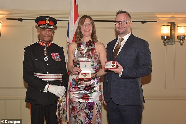 Earlier this year, the couple were awarded the British Empire Medal for services to financial education through their work with Rebel Finance School