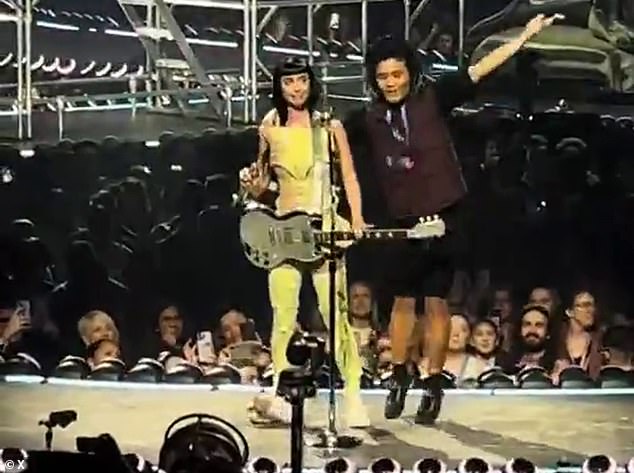 He was previously charged after interrupting Perry’s Sydney concert in June, facing two offenses: entering enclosed land and obstructing a person in performance of work or duties