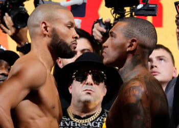 Chris Eubank Jr vows to give Conor Benn another beating in Fight of the DECADE rematch as rivals face off for final time