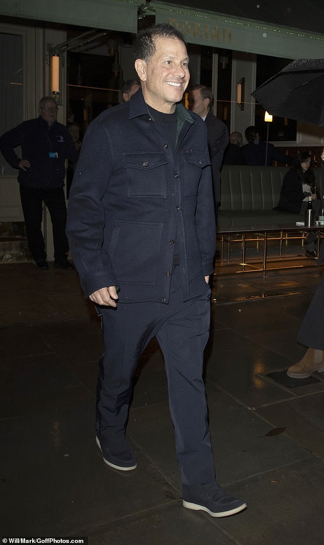 The Salters are understood to own property in Miami Beach, close to Sir David's own luxury condo in the Floridian city, where the former footballer co-owns the successful MLS franchise Inter Miami (pictured Jamie)