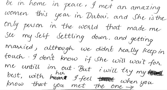 The sweetheart scammer claimed to have met 'the one' in Dubai and said he wanted to settle down and marry