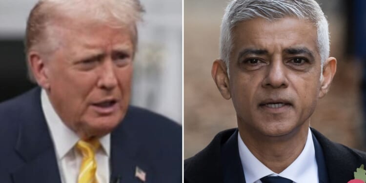 Trump says London is so dangerous you get 'stabbed in the ASS' as he tears into Sadiq Khan