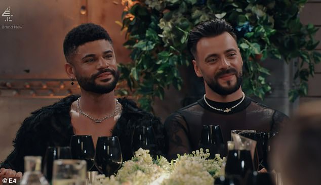 Davide, who hails from Portugal, had previously gushed over Keye at the Final Vows ceremony, saying: 'I have never had anyone make me feel as wanted and desired as you do'