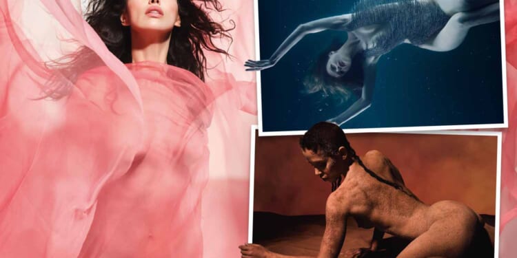 Irina Shayk and FKA Twigs strip off for Pirelli's 2026 calendar