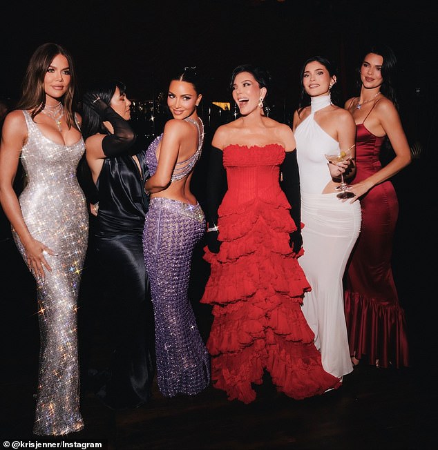 Everyone from augmented Kylie to perpetually duck-faced Khloe and, of course, Kim looked incredible in bright, sparkling gowns