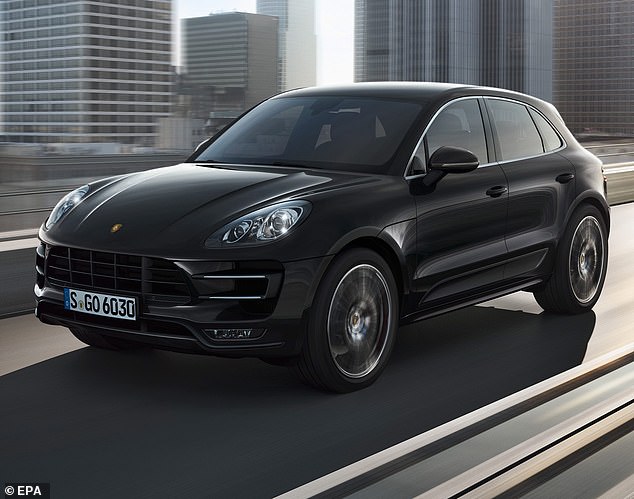 The £96,000 Porsche Macan Turbo, which can go from 0-60mph in 3.3 seconds, can automatically speed up and slow down to match the speed limit