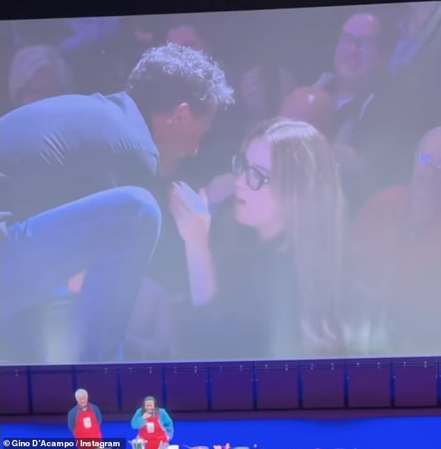 But while touring Toronto and Montreal to promote his new series An Italian In Canada, he was slapped on the shoulder by another fan who appeared to have taken offence to his words