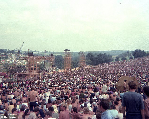 The legendary Woodstock music festival where The Incredible String Band were among the acts who performed