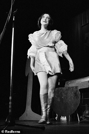 McKechnie  performs on stage in Copenhagen, Denmark, in 1971