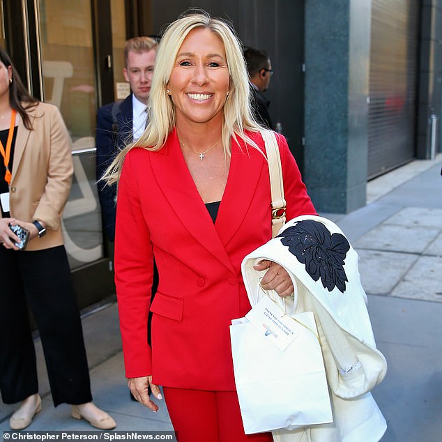 The latest inner party struggle began earlier this week, as Trump tried to stop Greene, Colorado's Lauren Boebert and South Carolina's Nancy Mace from supporting Thomas Massie's petition to hold a vote on releasing the Epstein files