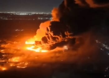 Massive explosion rips through industrial park near major airport in Argentina with flights delayed and cancelled