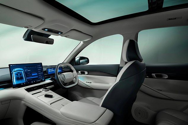 The range-topping Max costing from £36,990 adds yet more including a vast panoramic sunroof