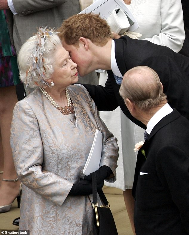 This resulted in a 100-page exclusive feature from the magazine, which included remarkably candid shots of the royals including images of the family laughing and one photo of Prince Harry giving his grandmother - Elizabeth II - a peck on the cheek