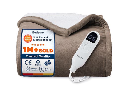 Bedsure soft flannel throw
