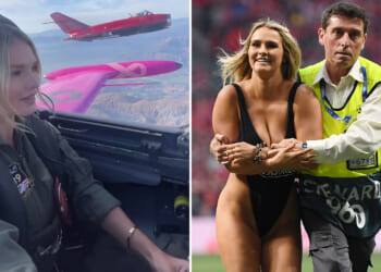 Stunning Champions League final streaker Kinsey Wolanski now living a new life as a qualified pilot