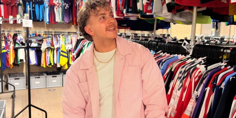 Inside football-mad warehouse filled with match-worn shirts from Cole Palmer and Lamine Yamal selling for over £30k