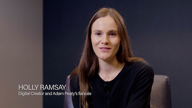 The 25-year-old daughter of Gordon Ramsay appeared on World Aquatic's YouTube documentary series following Olympian Adam's journey to the 2025 Swimming World Cup, during which they discussed the lead-up to their big day