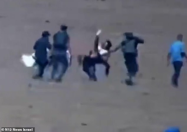 Amit Soussana was kicked and punched by Hamas gunmen as they abducted her on October 7