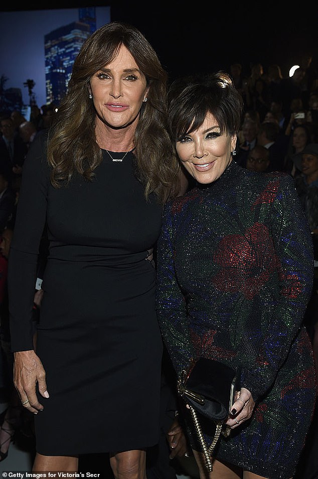 Caitlyn Jenner sparked friction with her family when she first reflected on her marriage to Kris, after coming out as transgender, before going onto speak about them in length in the documentary series House Of Kardashian (pictured with Kris in 2015)