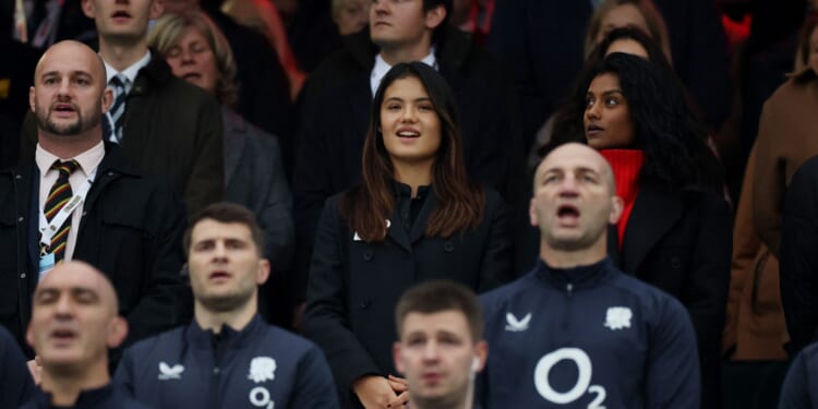 Fans can't believe who Emma Raducanu sat next to during England vs New Zealand rugby clash