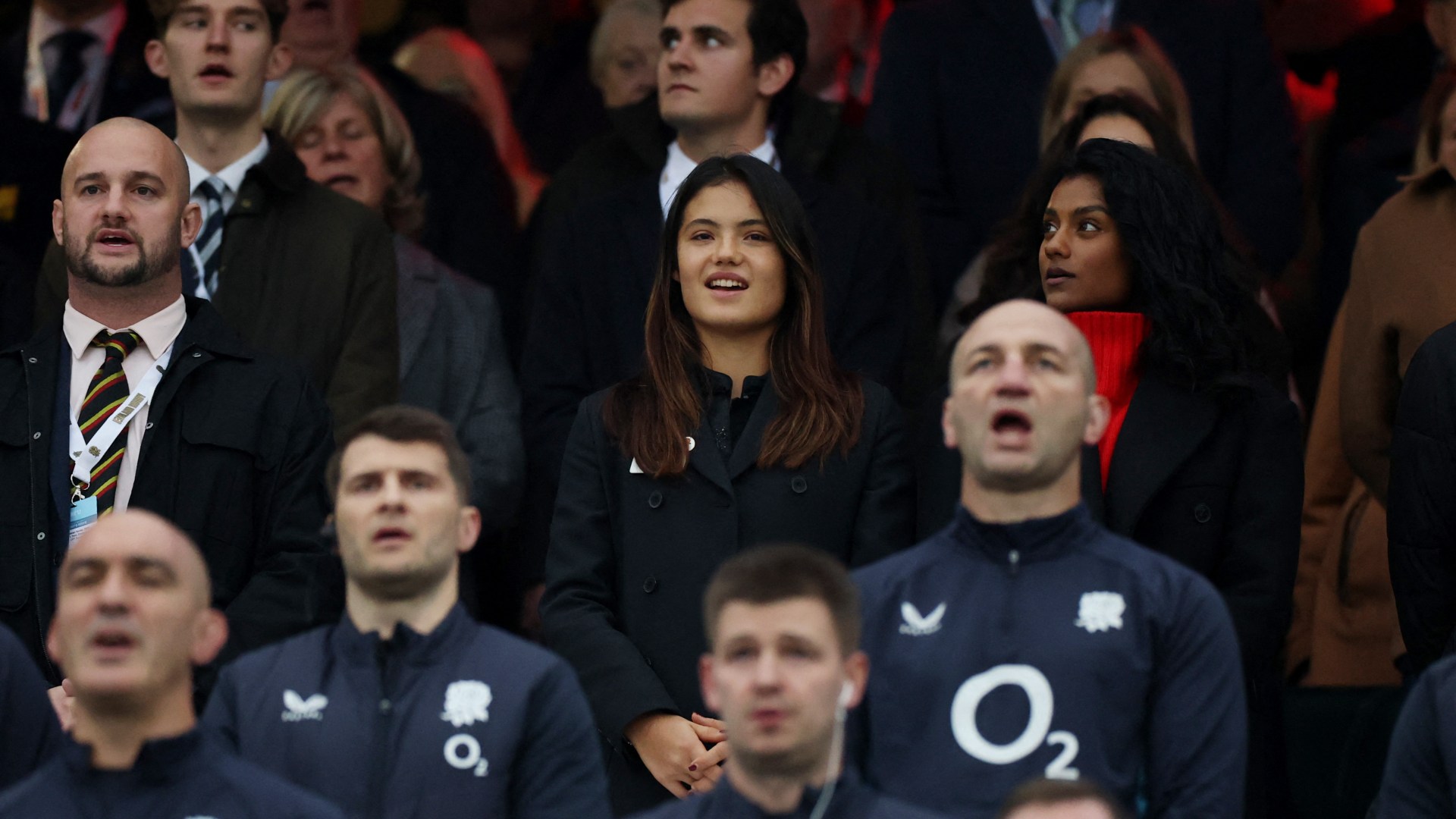 Fans can't believe who Emma Raducanu sat next to during England vs New Zealand rugby clash
